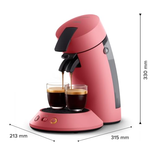 Cafetière à dosettes Senseo Original Plus CSA210/35 – Rouge Tendre – photo 2 – Elbaro