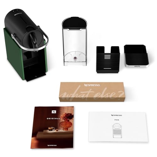 Cafetière à capsules Pixie Vert Foncé – Compacte, finition métal – photo 7 – Elbaro
