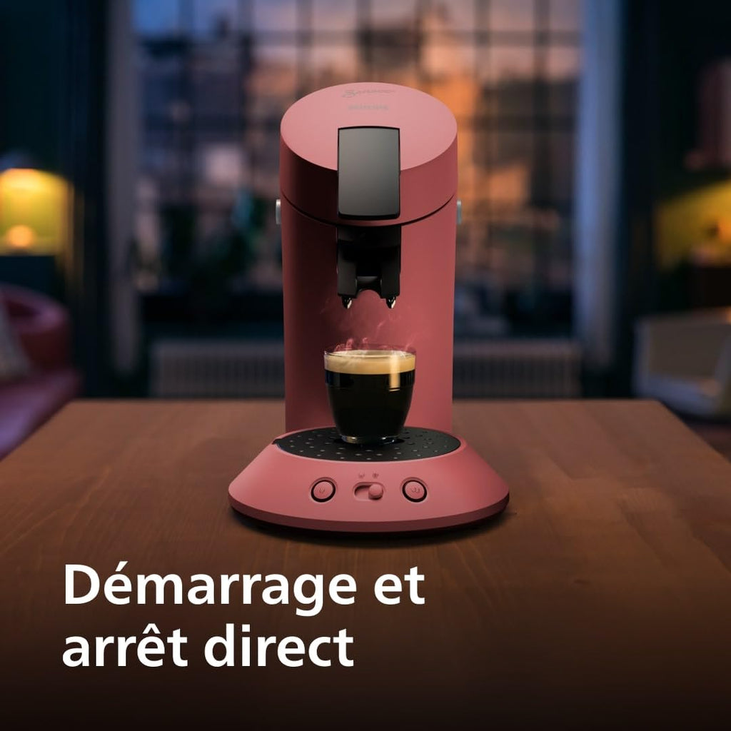 Cafetière à dosettes Senseo Original Plus CSA210/35 – Rouge Tendre – photo 9 – Elbaro