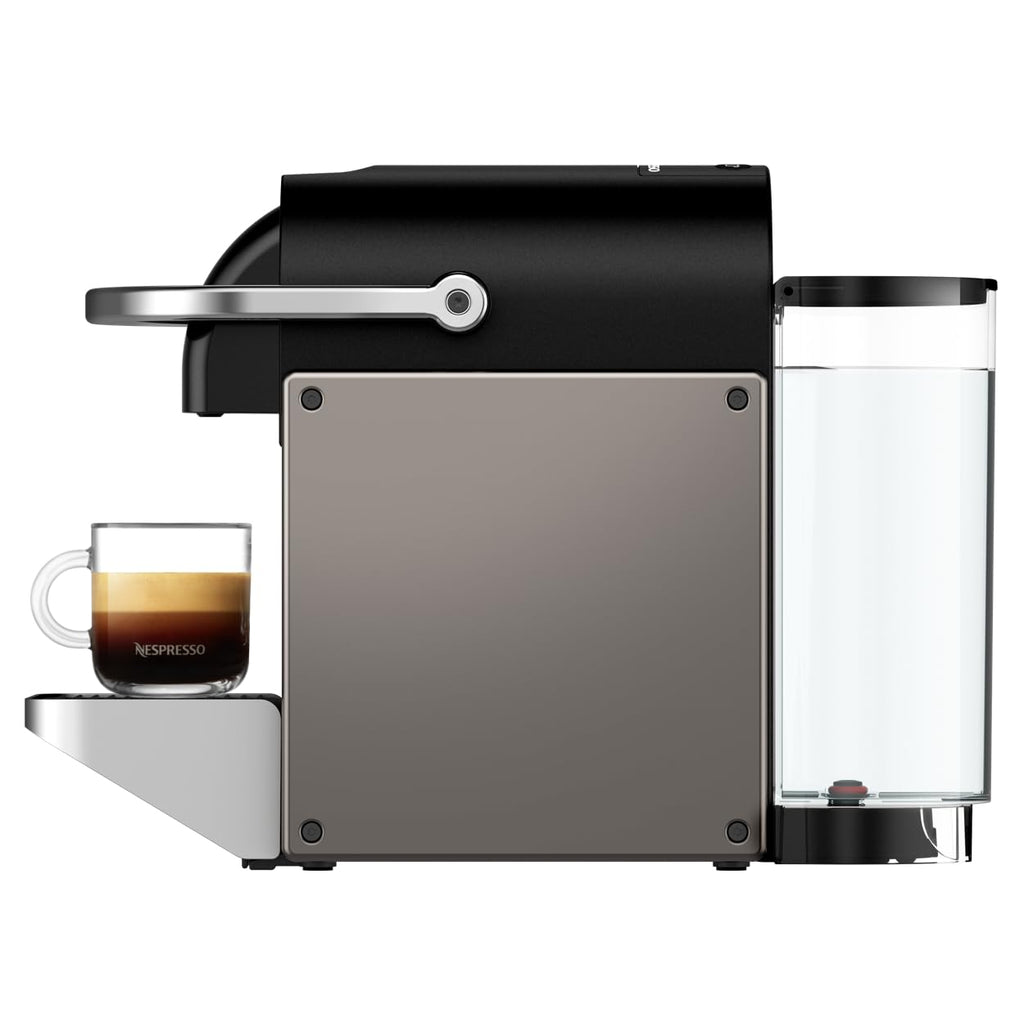 Machine à capsules Pixie Titane – Design industriel, espresso & lungo – photo 3 – Elbaro