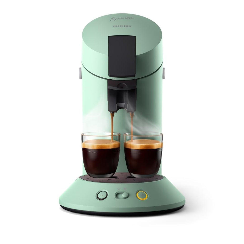 Senseo Original Plus CSA210/80 – Machine à dosettes Vert Désert – Elbaro