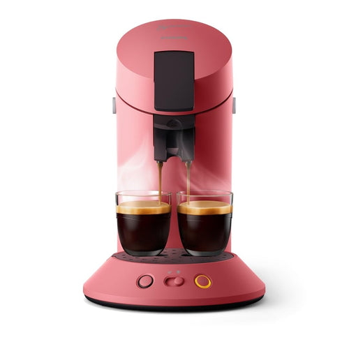 Cafetière à dosettes Senseo Original Plus CSA210/35 – Rouge Tendre – Elbaro