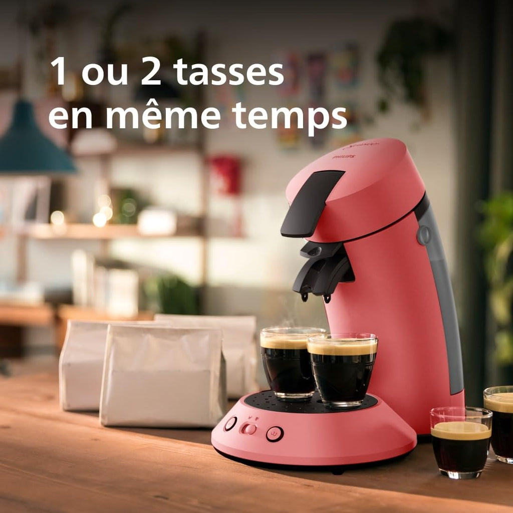 Cafetière à dosettes Senseo Original Plus CSA210/35 – Rouge Tendre – photo 10 – Elbaro