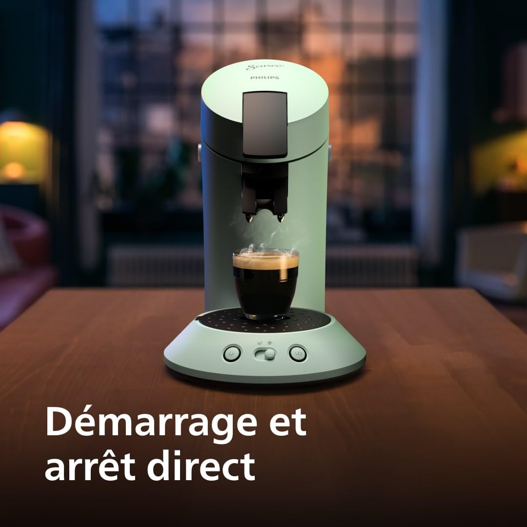 Senseo Original Plus CSA210/80 – Machine à dosettes Vert Désert – photo 9 – Elbaro