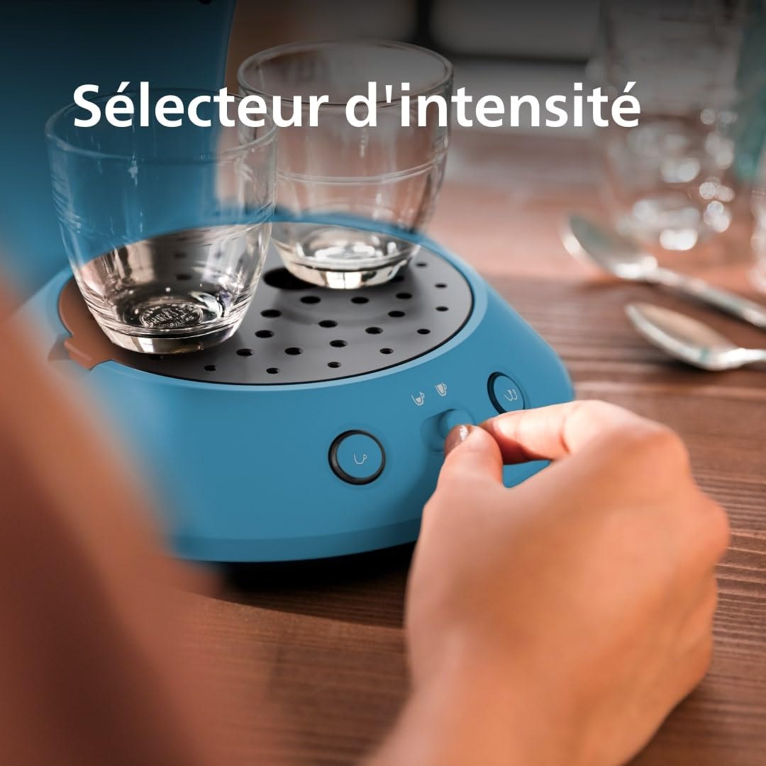 Machine à café dosettes Senseo Original Plus CSA210/00 – Bleu Paon – photo 7 – Elbaro