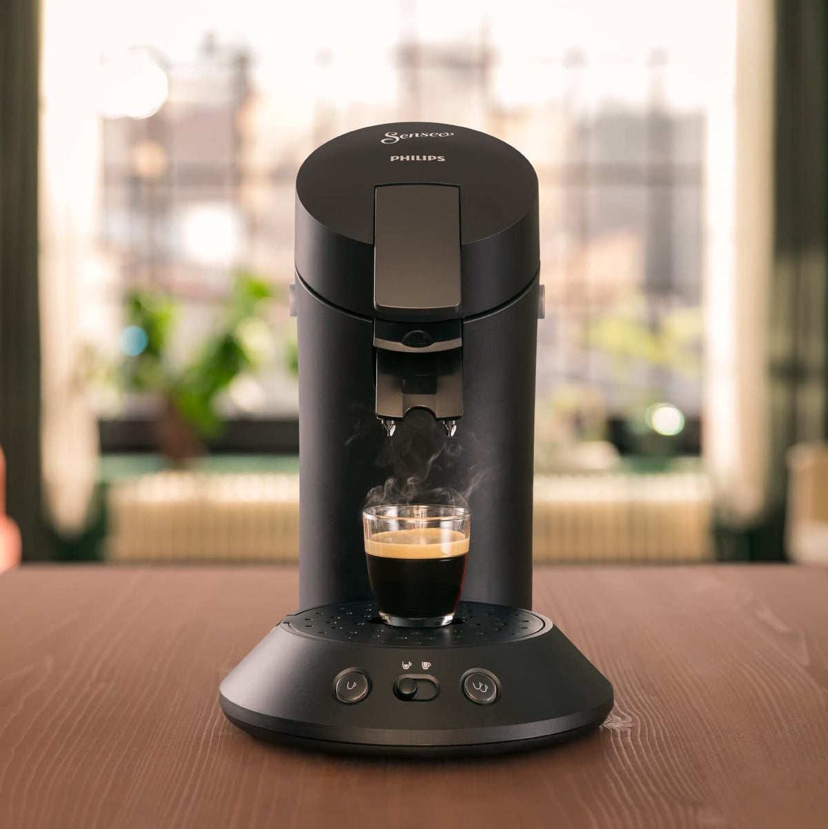 Cafetière Senseo CSA210/22 à dosettes – Noir Piano, sélection d'intensité – photo 4 – Elbaro