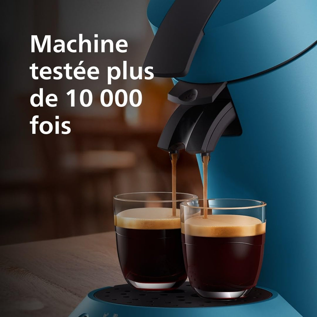 Machine à café dosettes Senseo Original Plus CSA210/00 – Bleu Paon – photo 8 – Elbaro