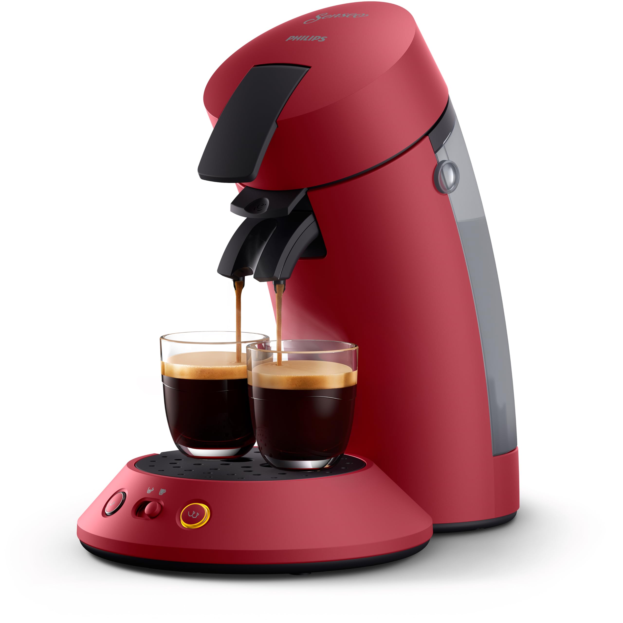 Machine à dosettes Senseo Original Plus CSA210/91 – Rouge – Elbaro