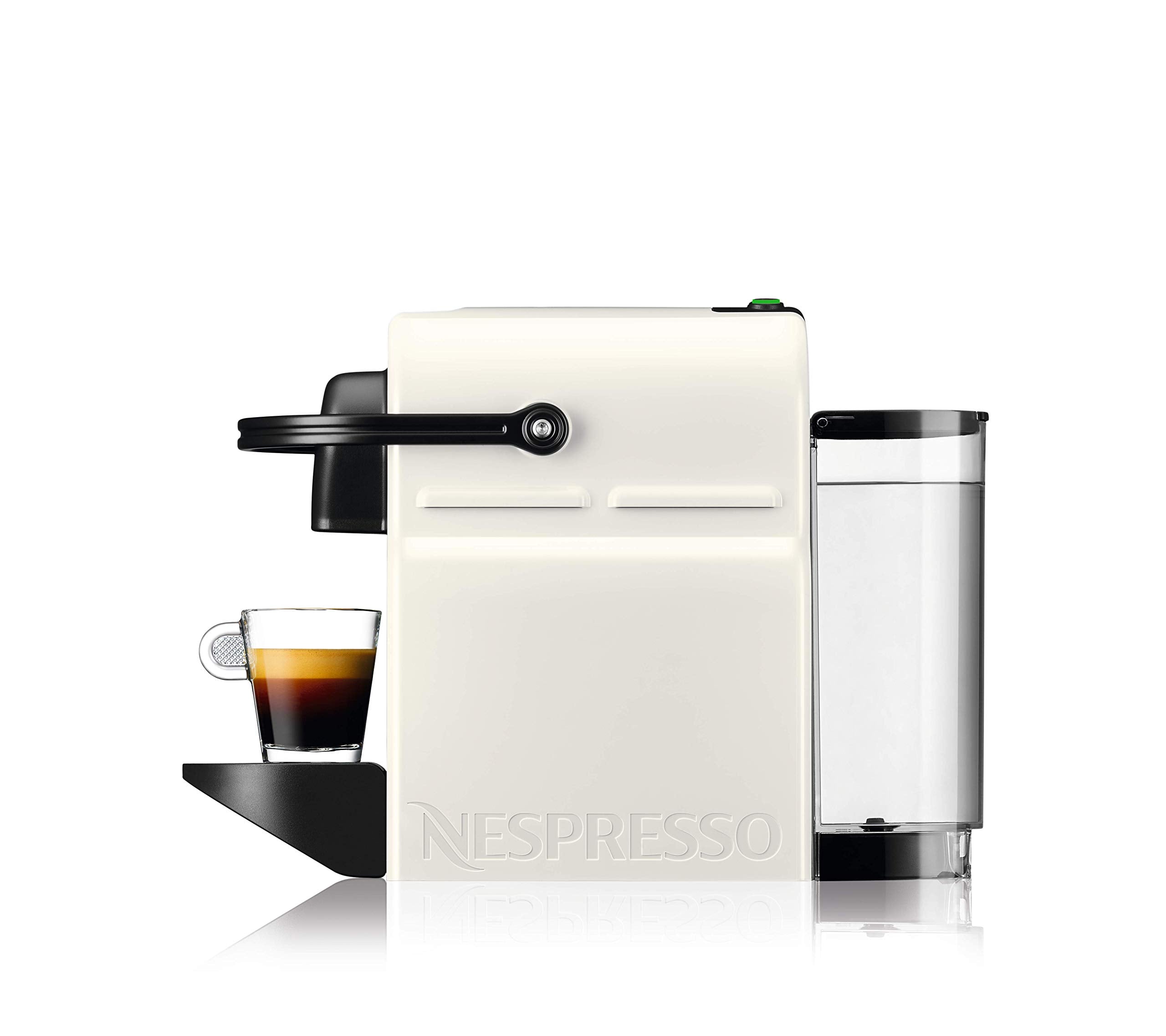 Machine à capsules Inissia Blanc – Cafetière espresso 19 bars, réservoir 0,7 L – photo 5 – Elbaro