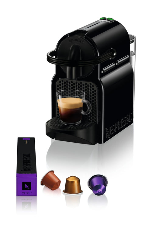 Cafetière à capsules Inissia Noir – Espresso & Lungo, 19 bars, 1260 W – Elbaro