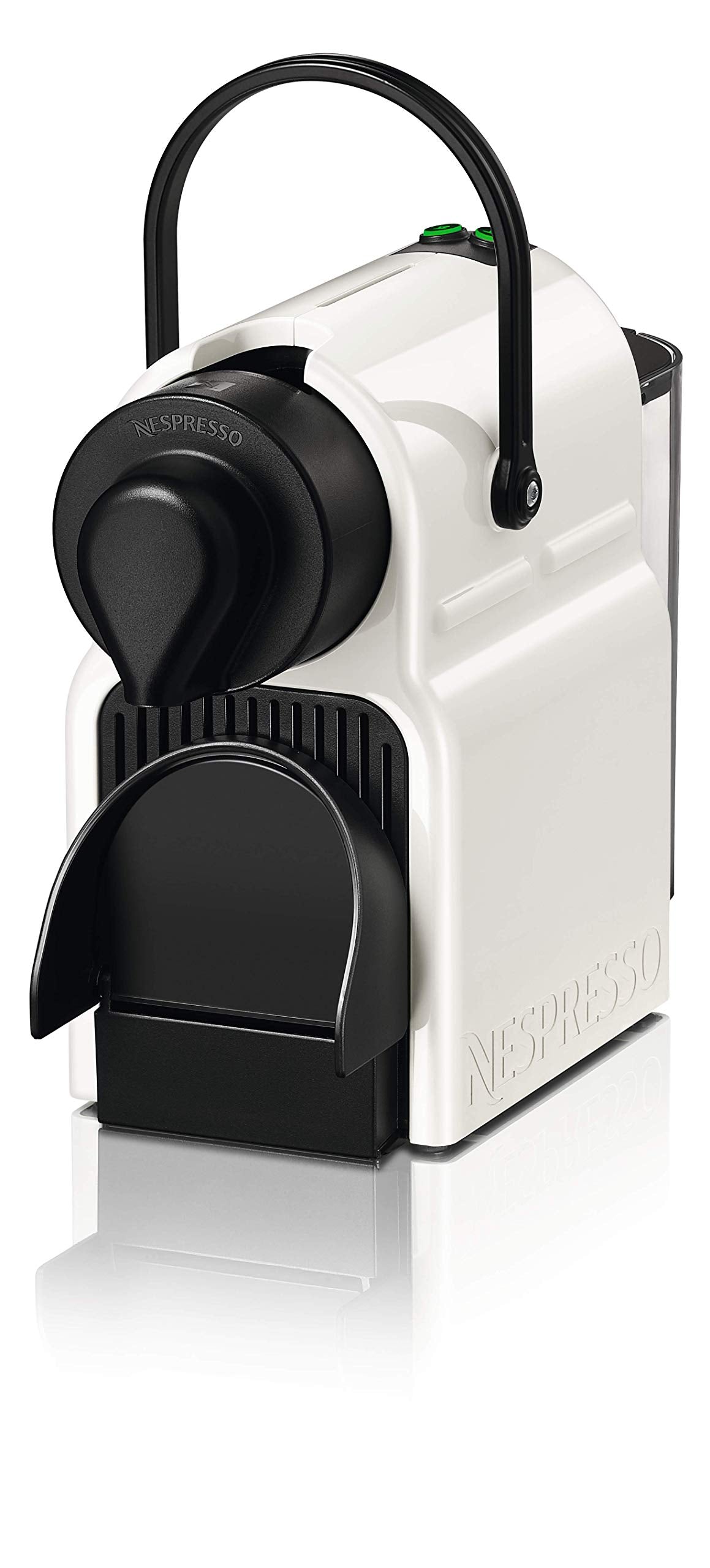 Machine à capsules Inissia Blanc – Cafetière espresso 19 bars, réservoir 0,7 L – photo 2 – Elbaro