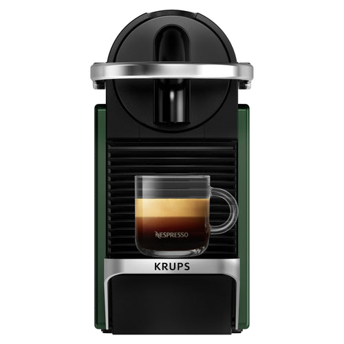 Cafetière à capsules Pixie Vert Foncé – Compacte, finition métal – photo 2 – Elbaro