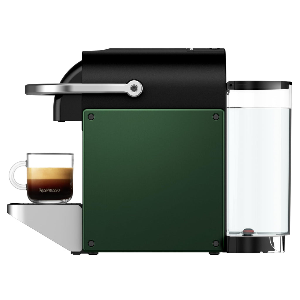 Cafetière à capsules Pixie Vert Foncé – Compacte, finition métal – photo 3 – Elbaro
