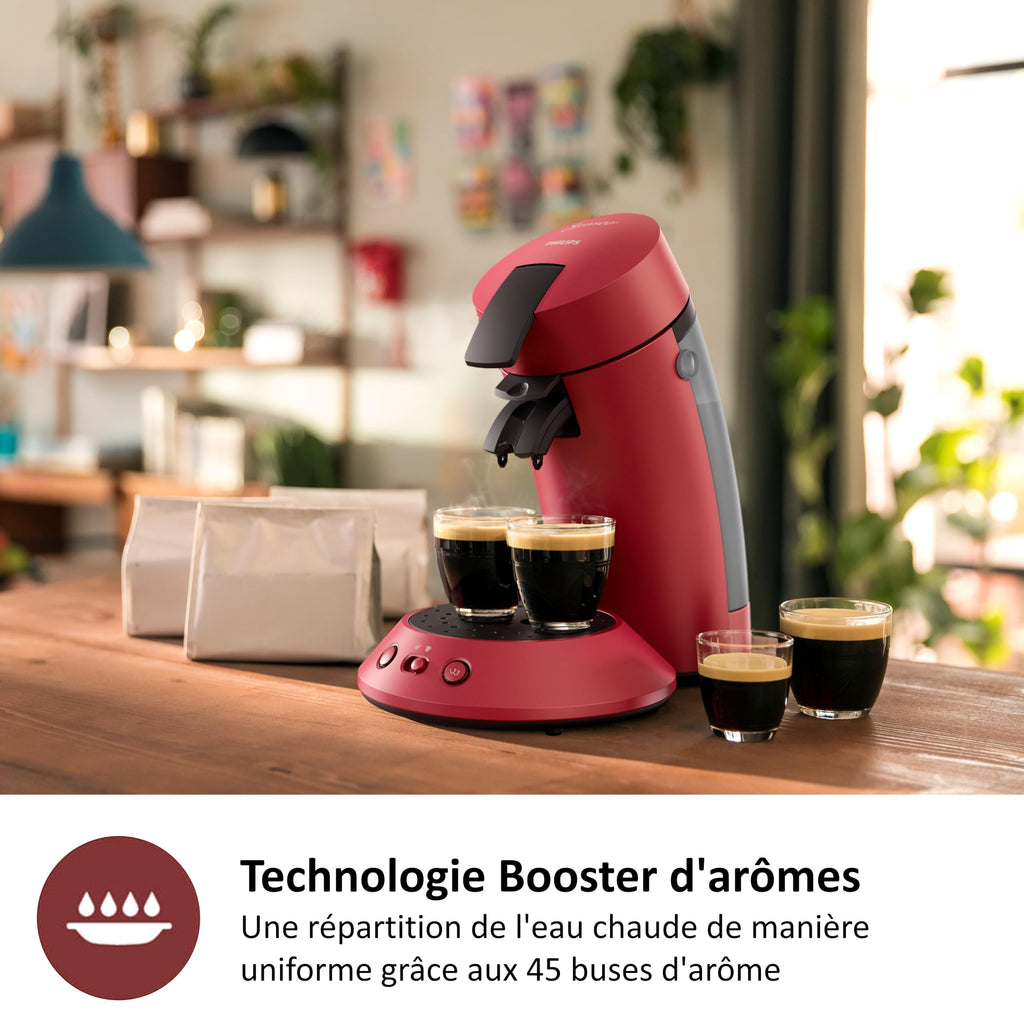 Machine à dosettes Senseo Original Plus CSA210/91 – Rouge – photo 5 – Elbaro